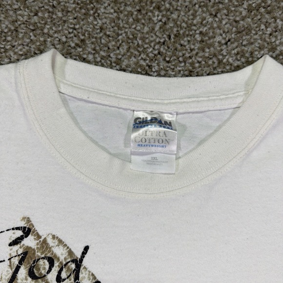 Vintage Serenity Prayer Tee Size XXL White 90s Jesus Tee Good 90s Rare - Picture 3 of 10